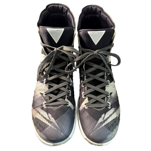 Nike Hyperdunk 2015 High-Top Basketball Shoes Black/White Size‎ 10.5 - Picture 4 of 10